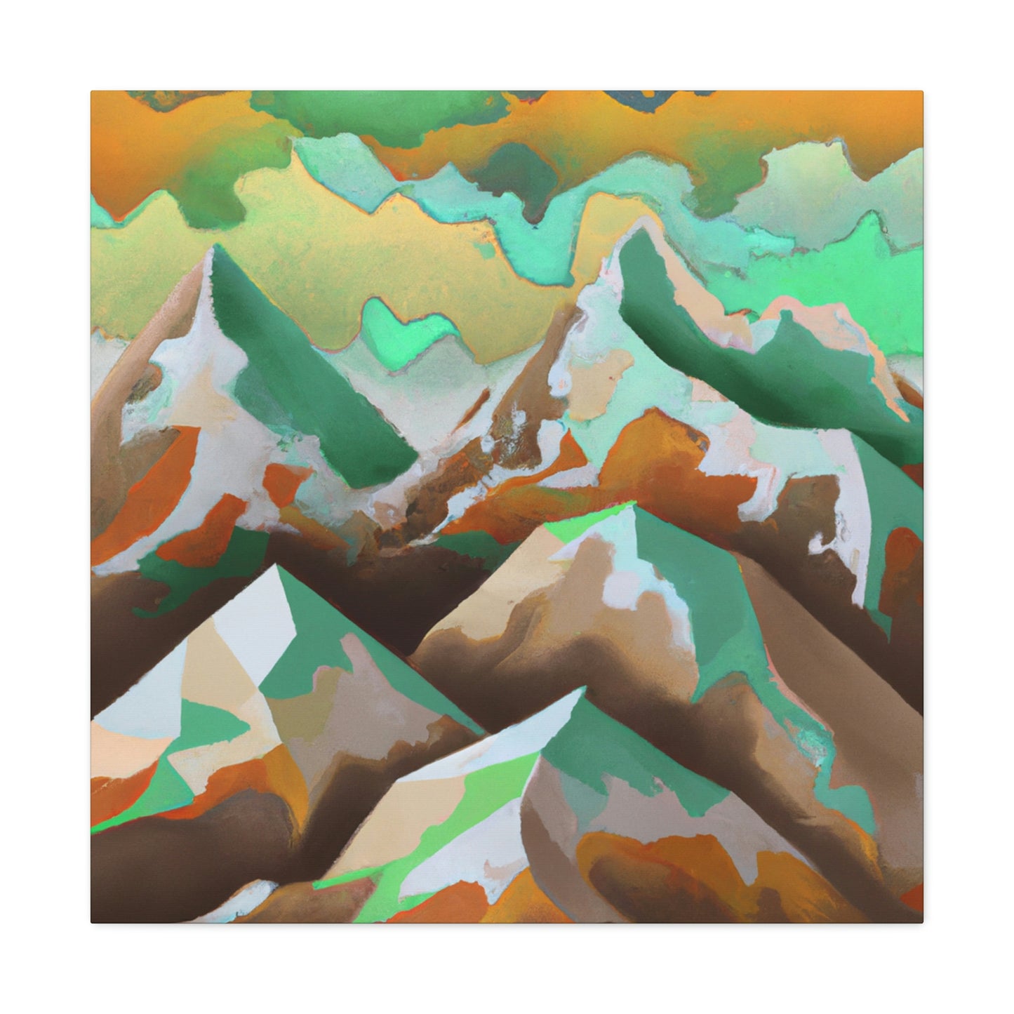 Mountain Majesty Painting - Canvas