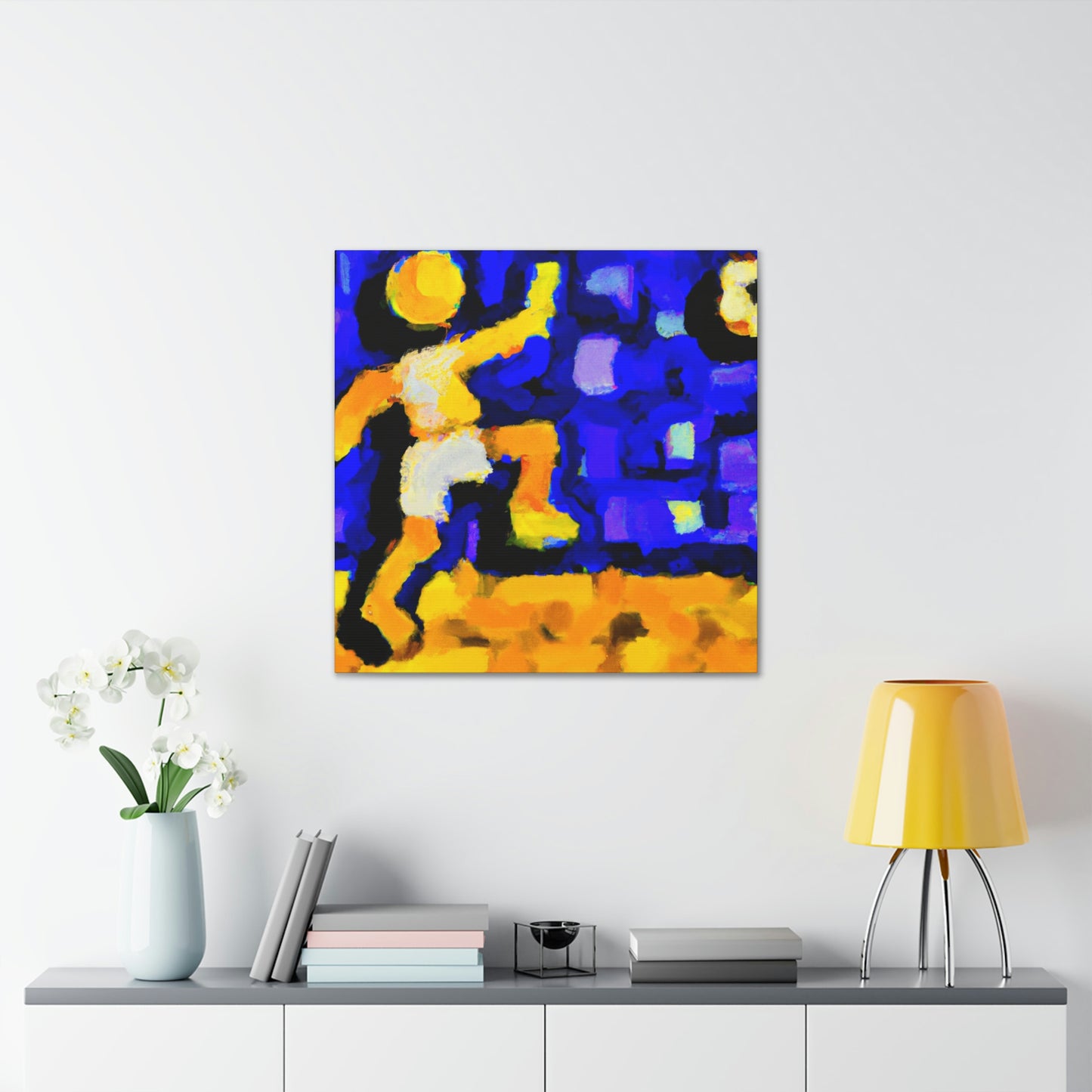 "Soccer in the Abstract" - Canvas