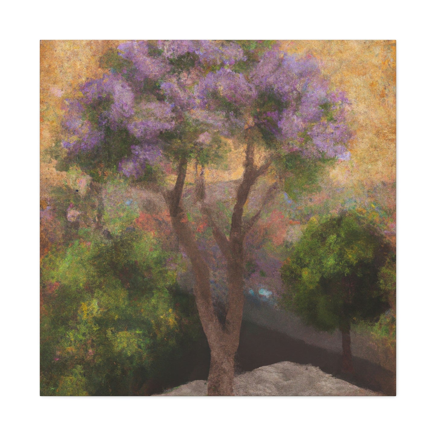 Jacaranda Tree Magic - Canvas