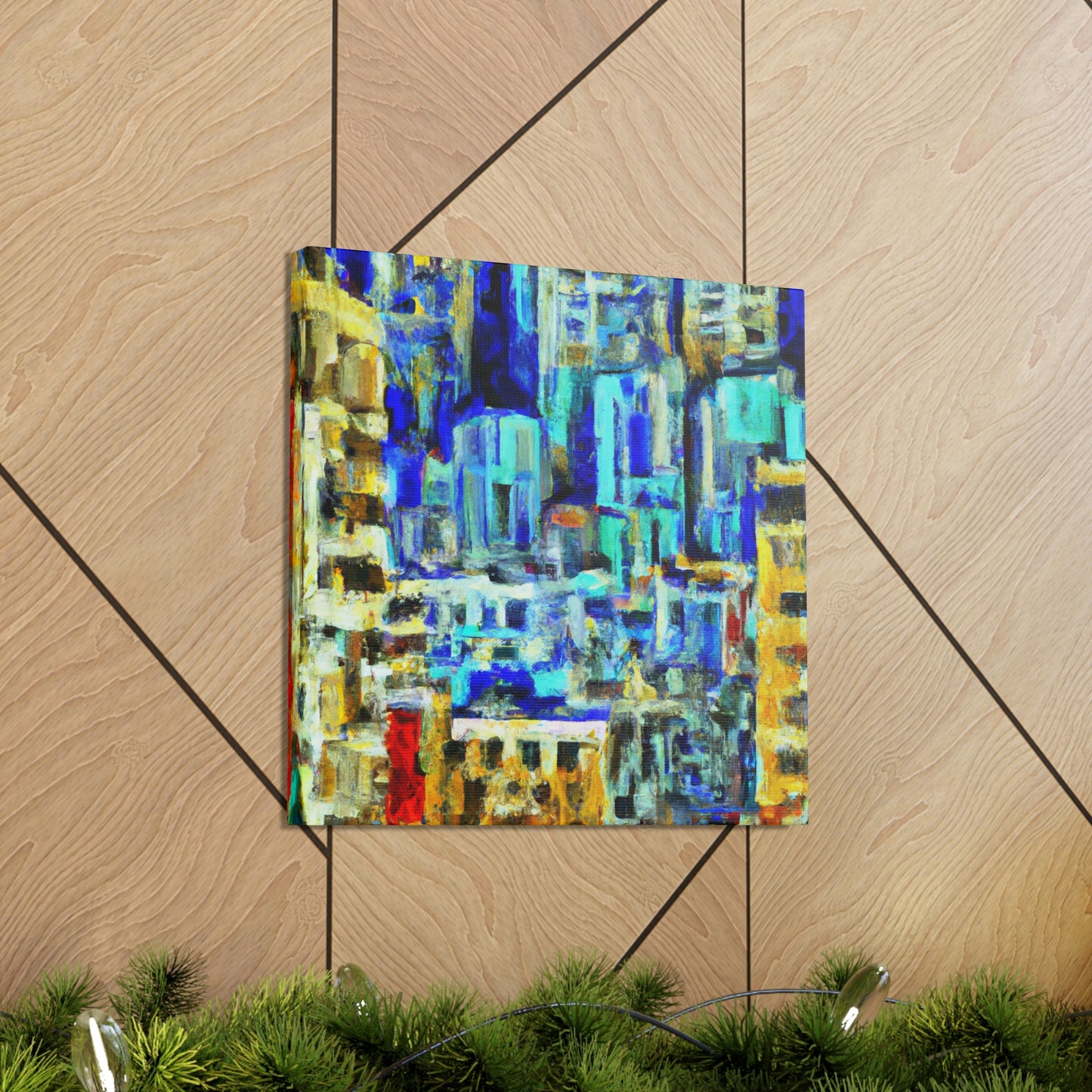 "International Style Viewpoint" - Canvas