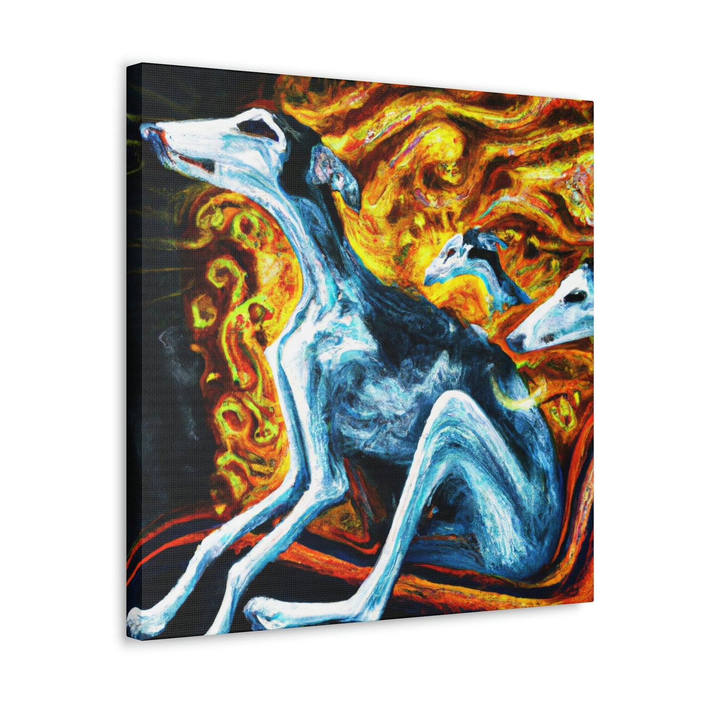 Greyhound of Mirages - Canvas