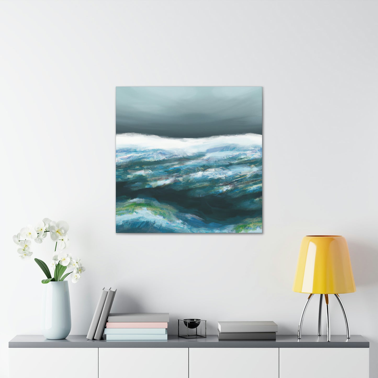 Deep Sea Reflections - Canvas