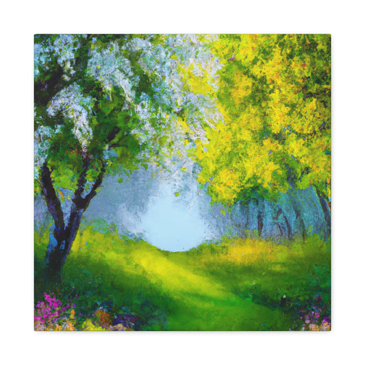 Dawn of Serene Sunshine - Canvas