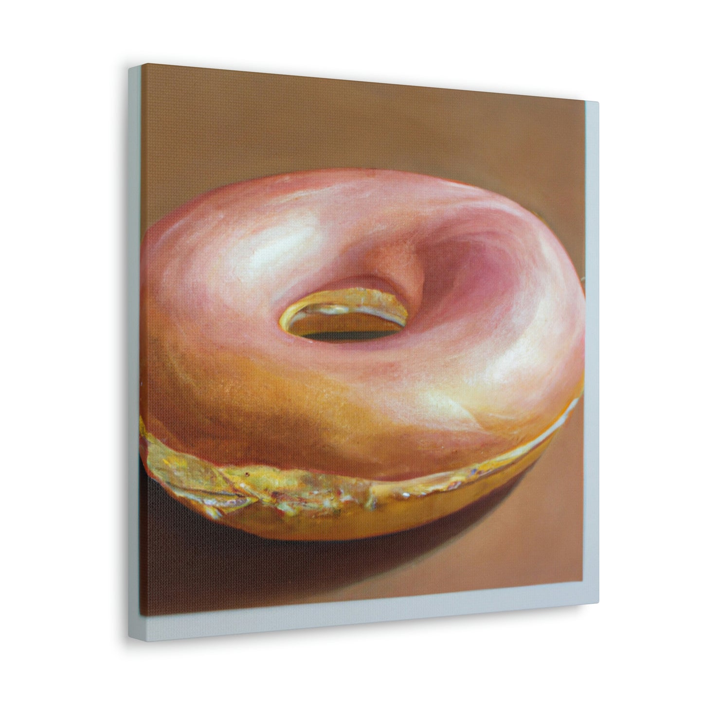 "Chocolate Frosted Doughnut" - Canvas