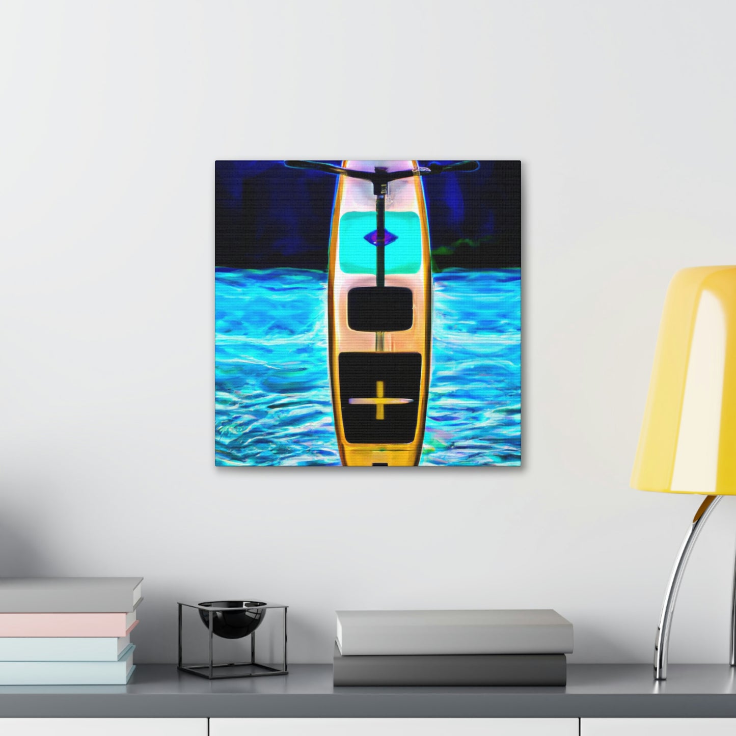 "Paddling Through Eternity" - Canvas