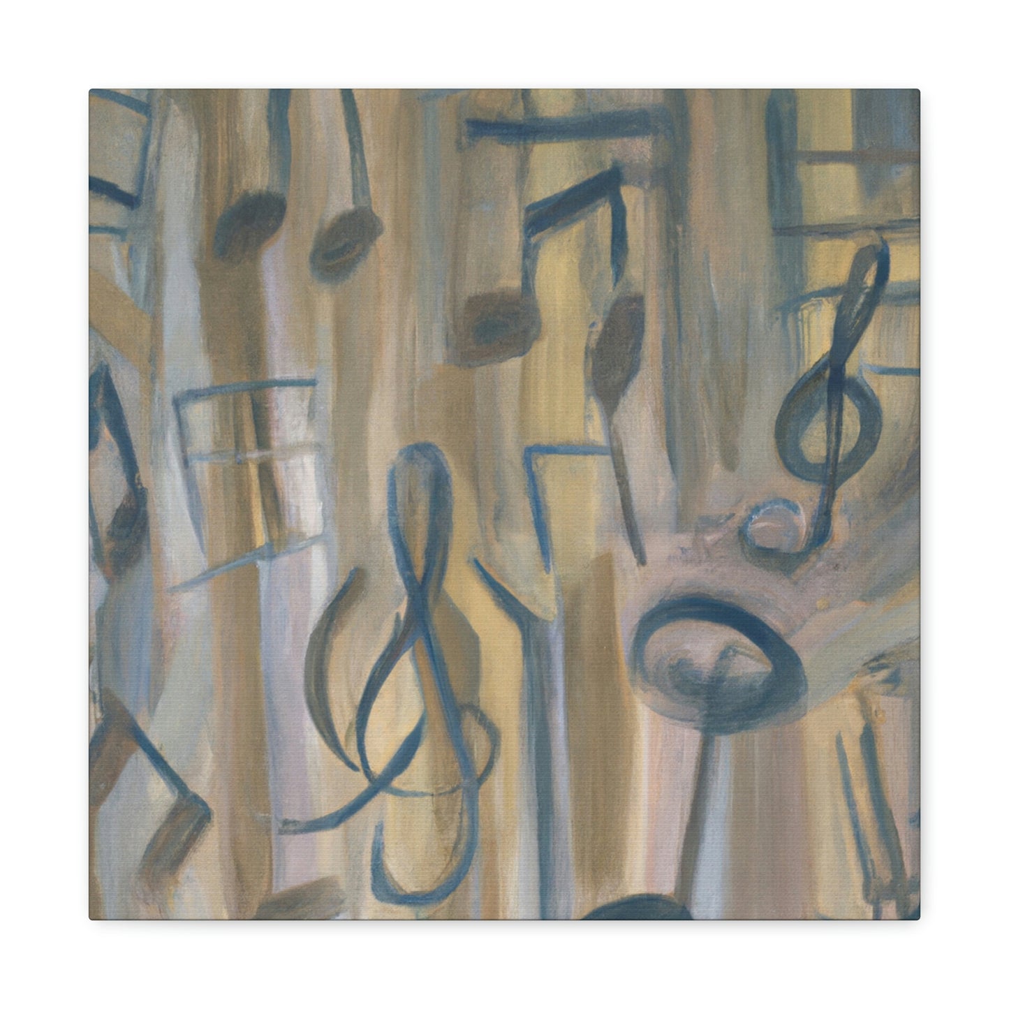 Music of Melody  - Canvas