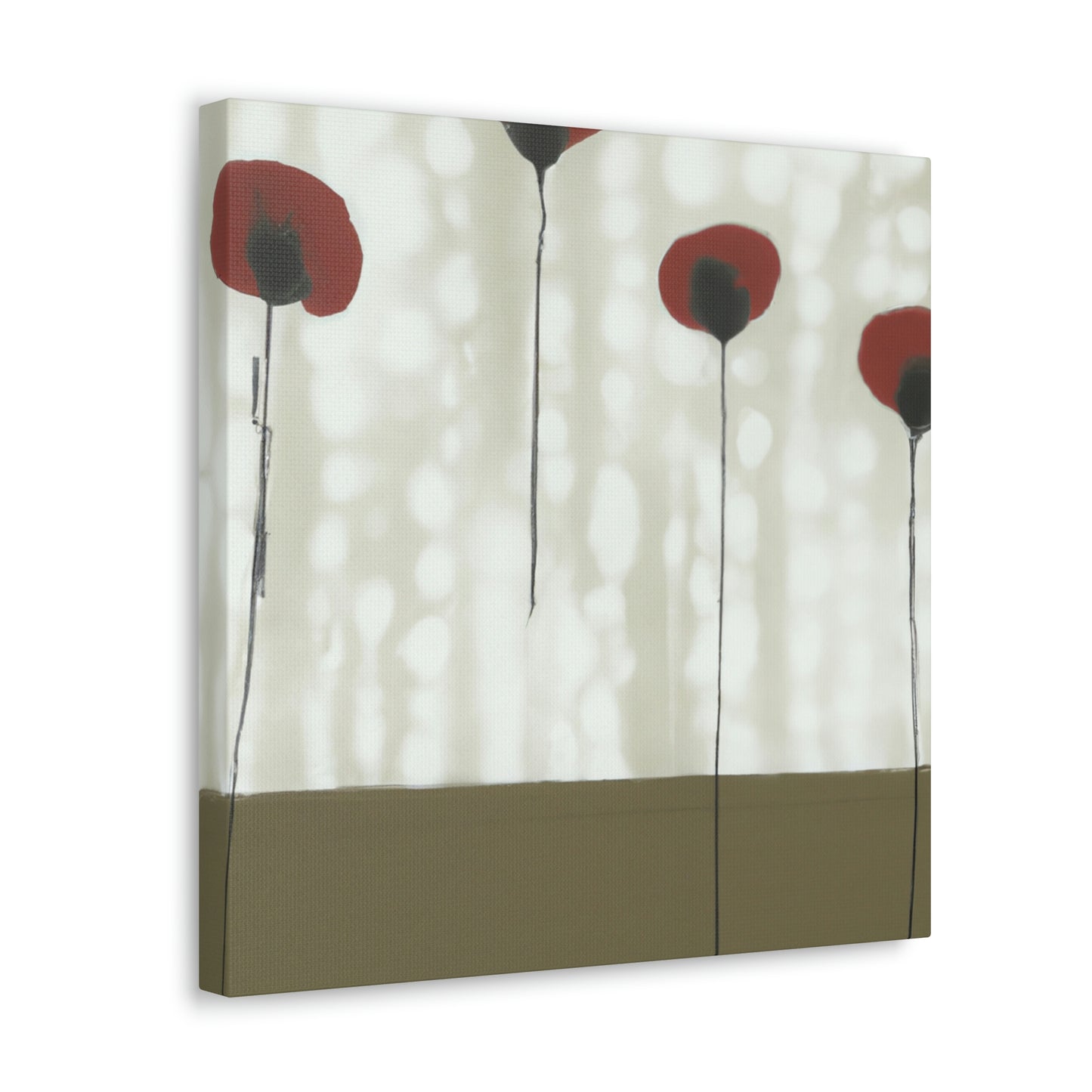 Poppies in Reflection - Canvas