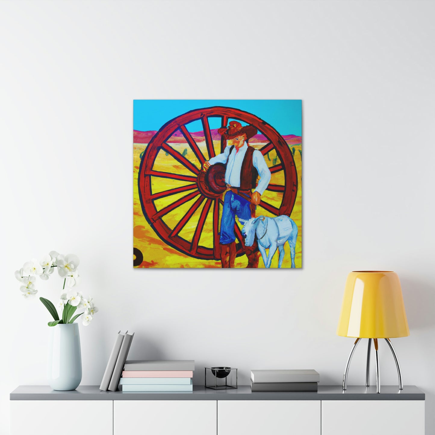 "Wheel of Passage Time" - Canvas