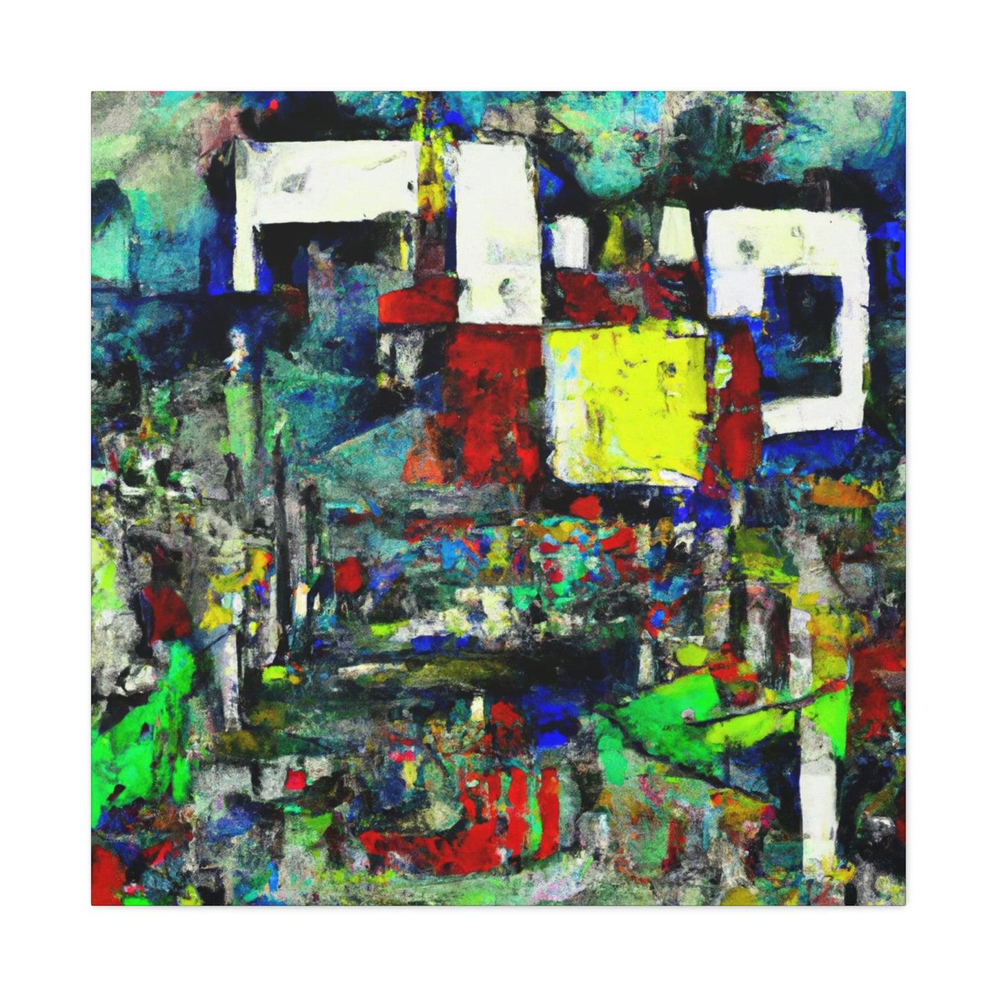 Harbor of Abstract Dream - Canvas