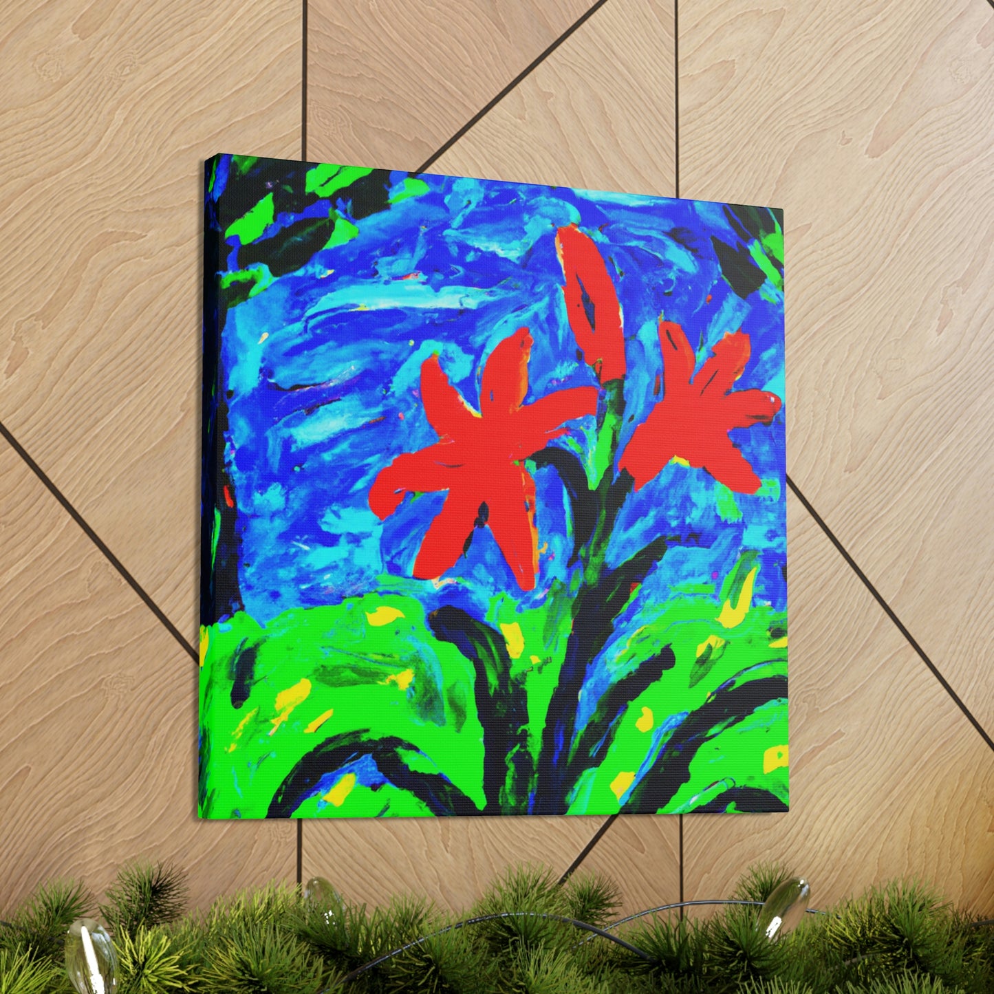 Lily in Expressionism - Canvas