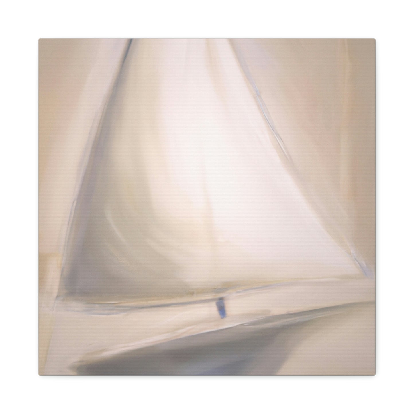 "Yacht at Sunrise" - Canvas