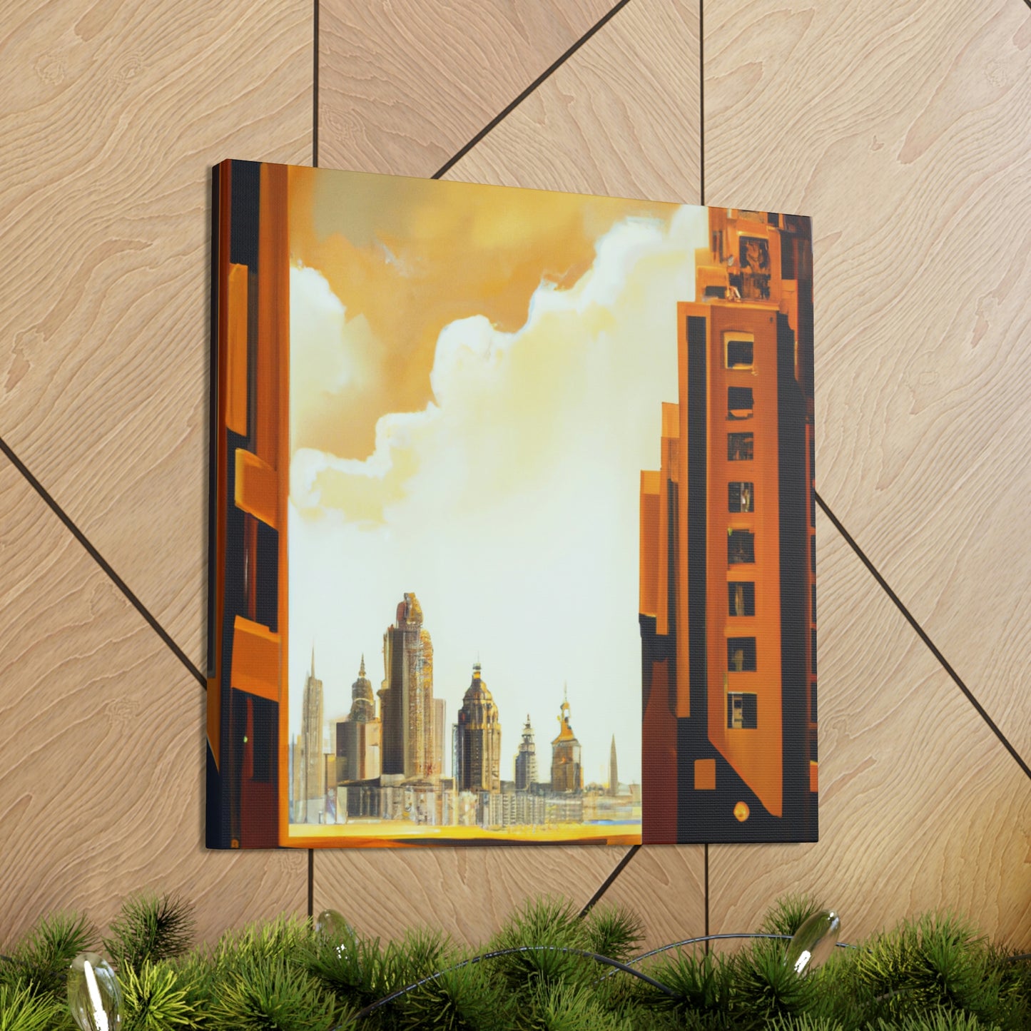 "Art Deco Masterpiece" - Canvas