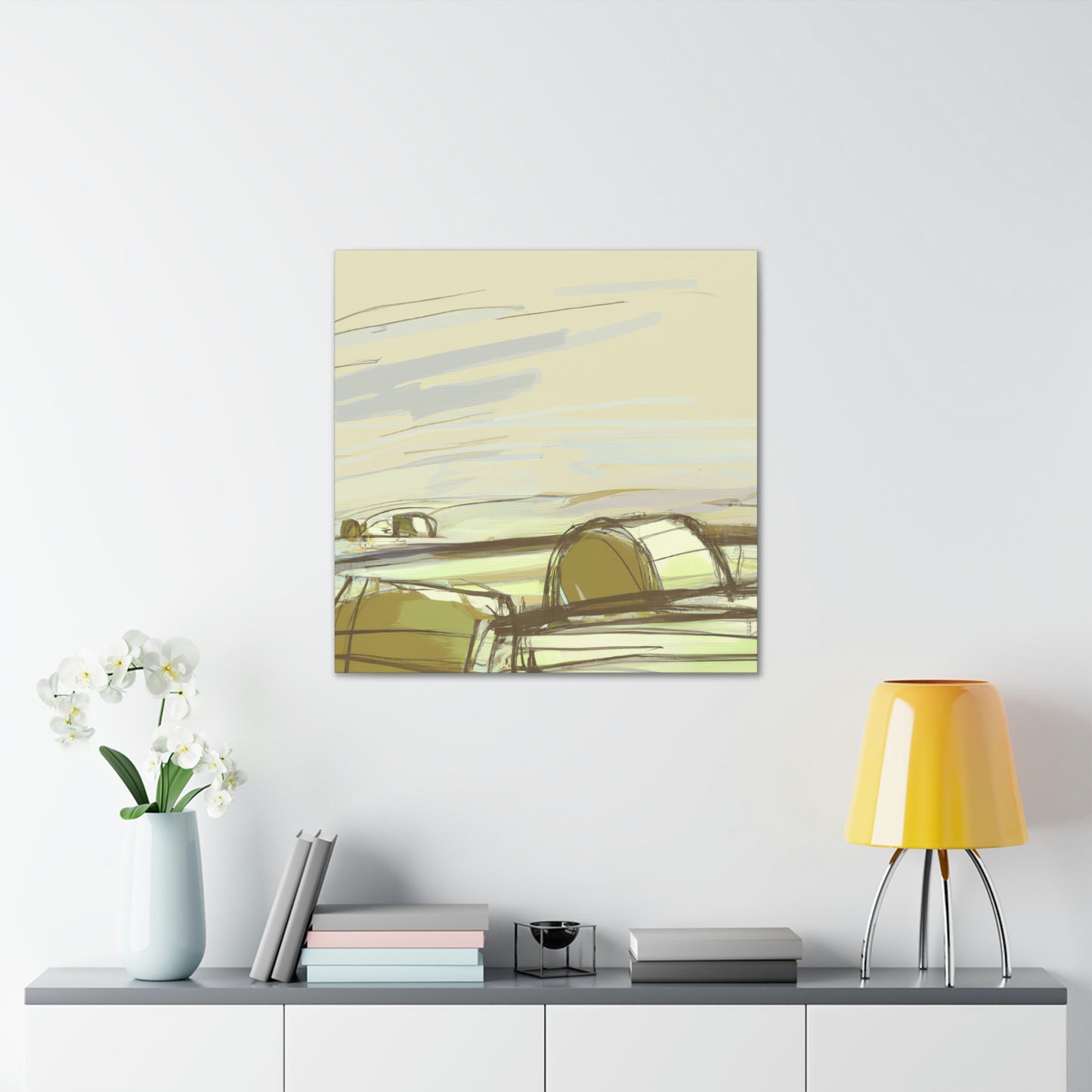 Hay Fields of Gold - Canvas