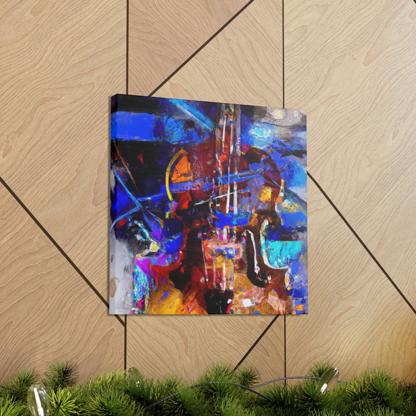 Violin of Expressionism - Canvas