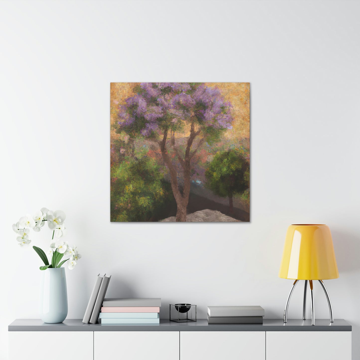 Jacaranda Tree Magic - Canvas