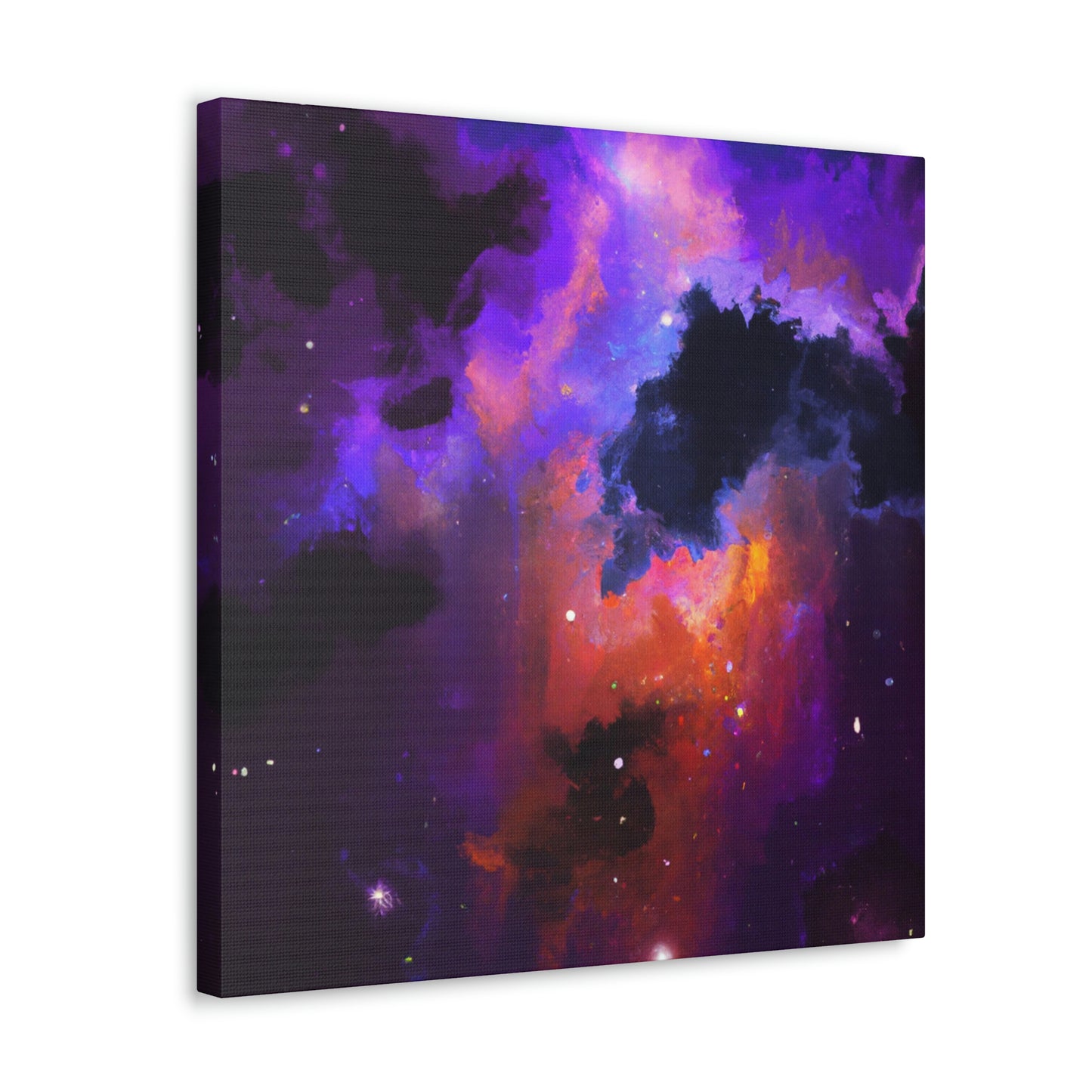 "A Cosmic Nebula Vision" - Canvas