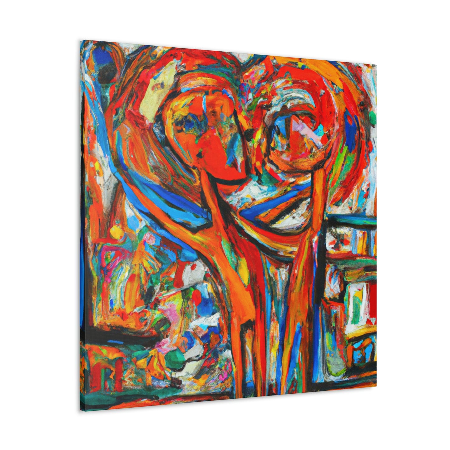 "Lovers' Bridge Affinity" - Canvas