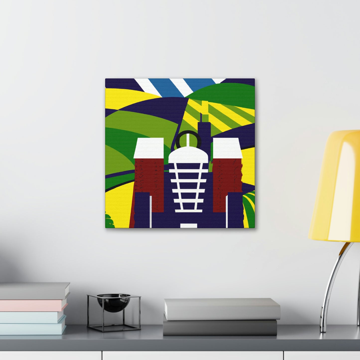 "Tractor of the Jazz Age" - Canvas