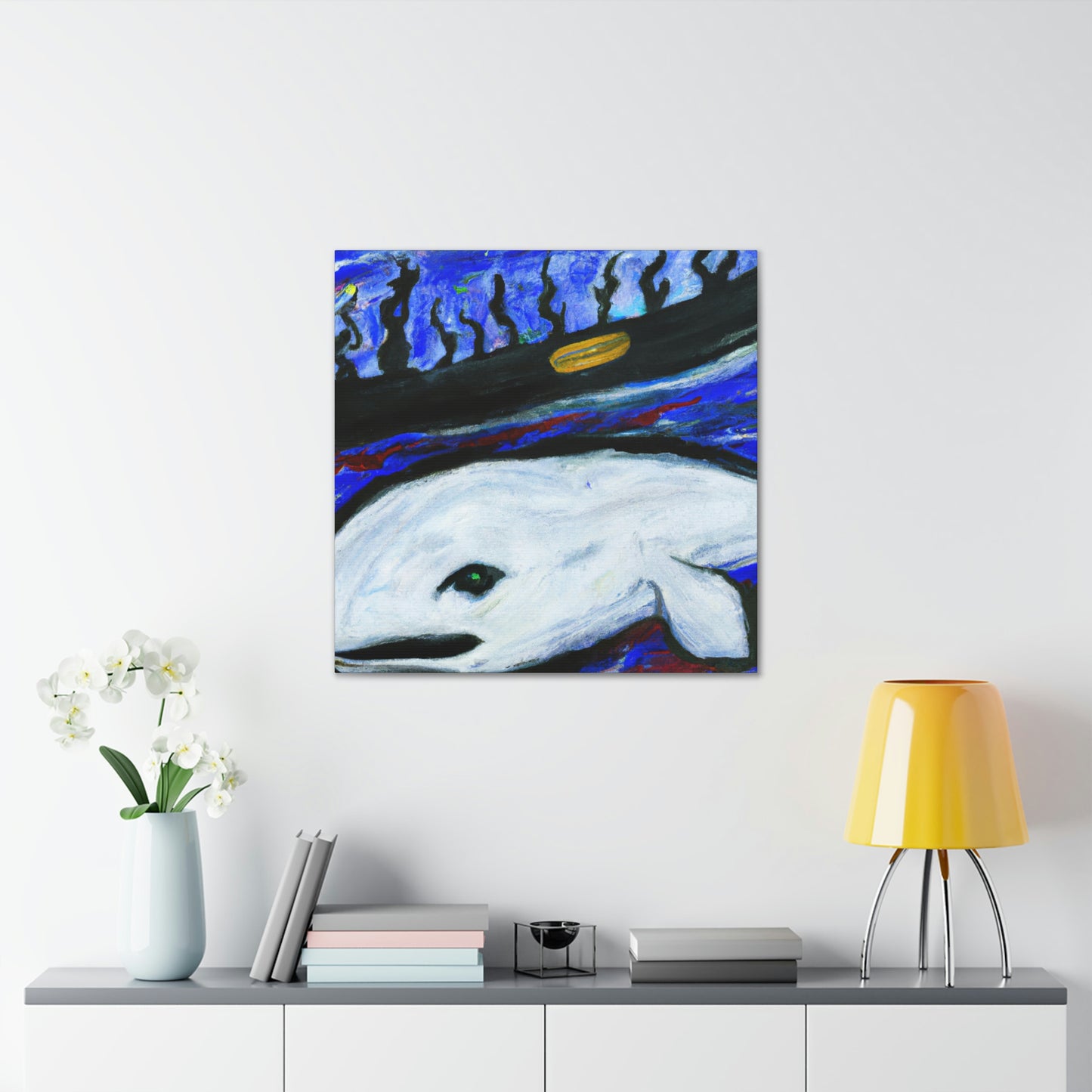 Bowhead Whale Majesty. - Canvas