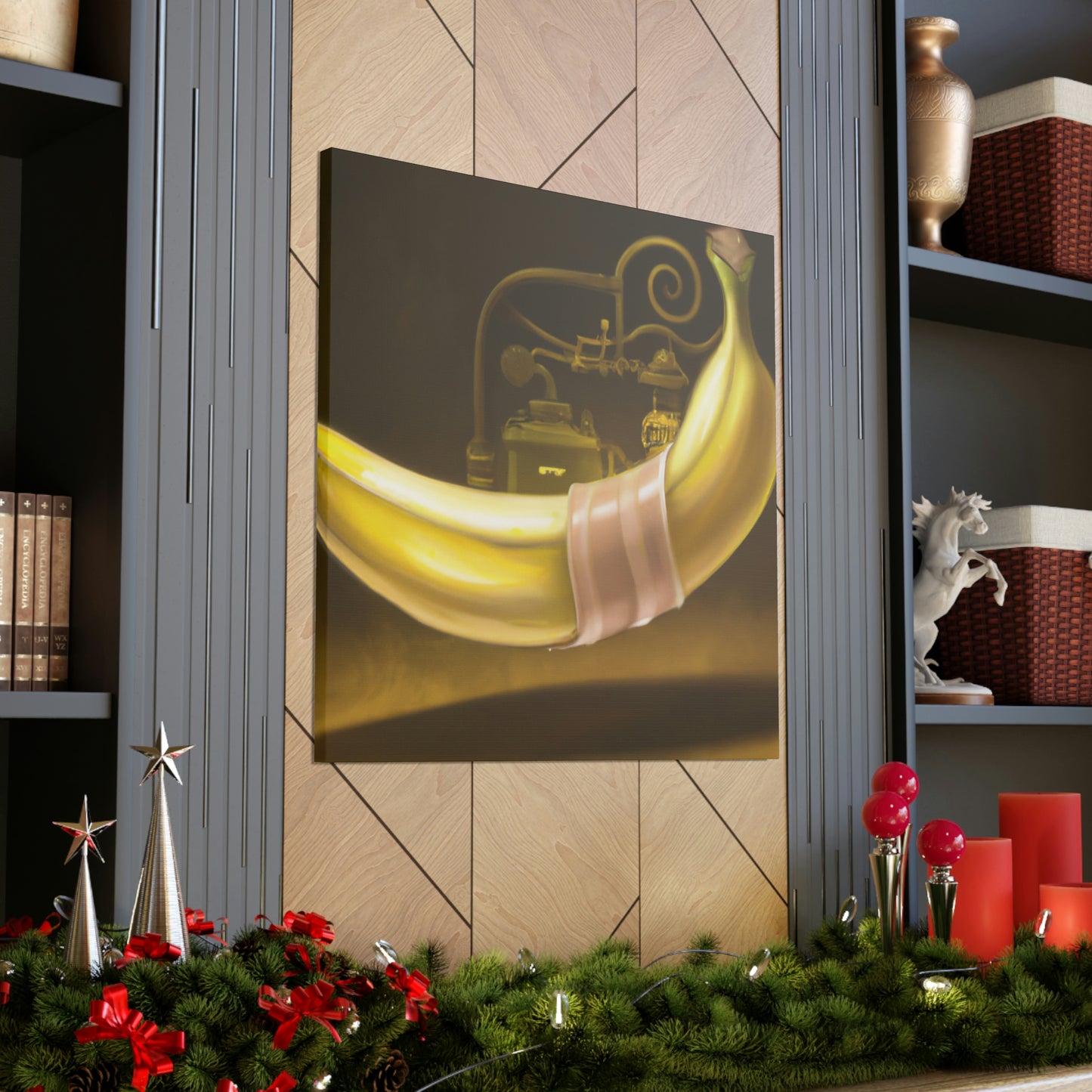 Banana in Steampunkland - Canvas