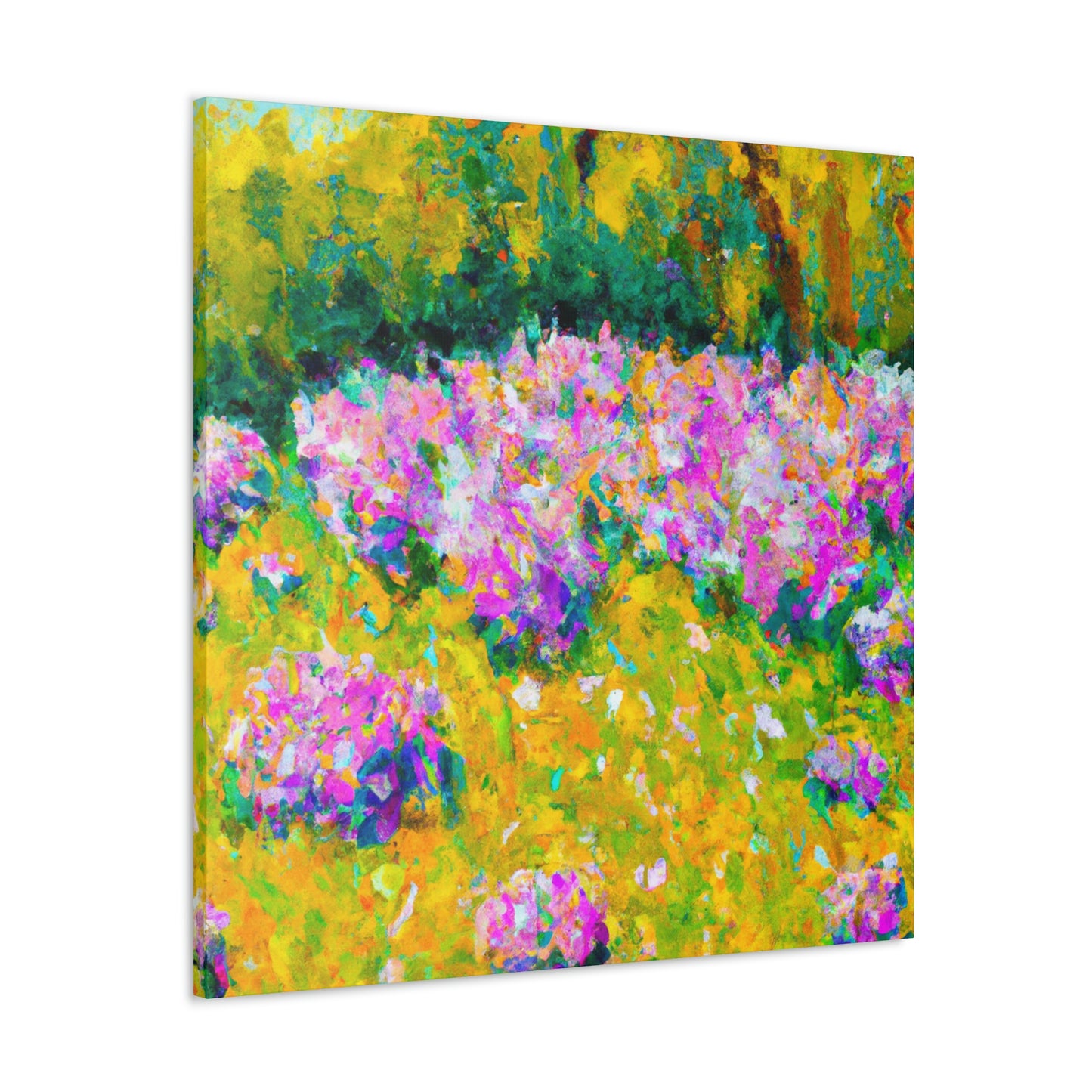 "Dancing Light Irises" - Canvas