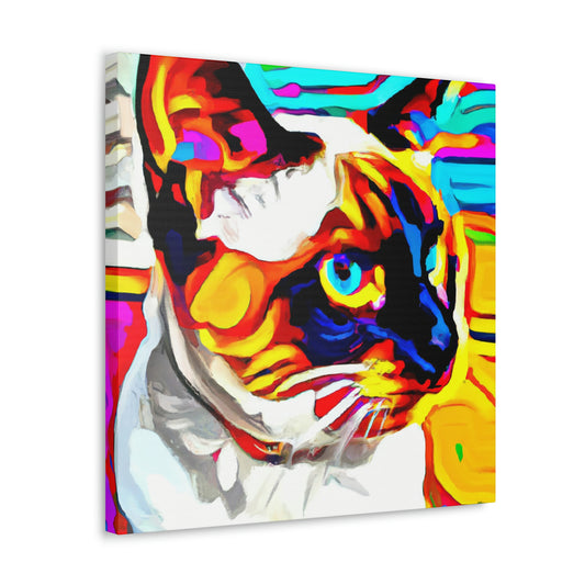 Siamese in Impressionism - Canvas