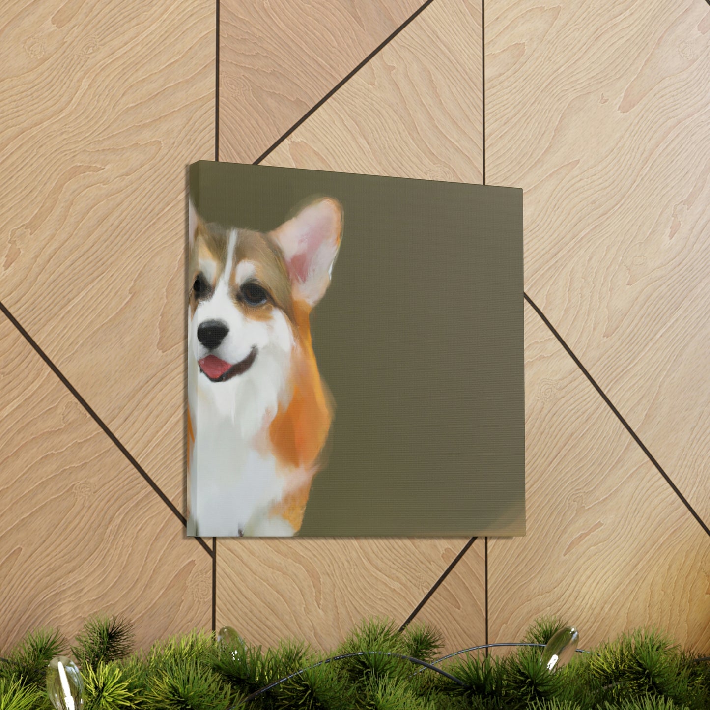 "Companionship of Corgis" - Canvas