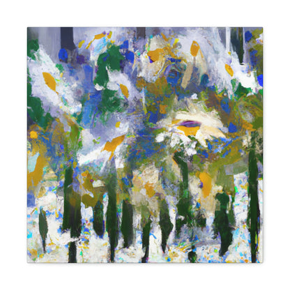 Daisy in Abstraction - Canvas