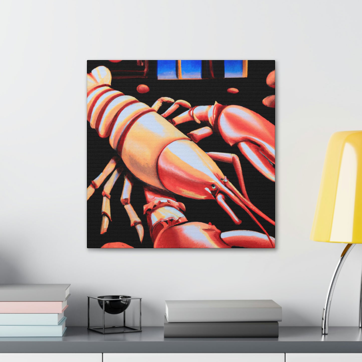 Lobster Lips Sparkle - Canvas