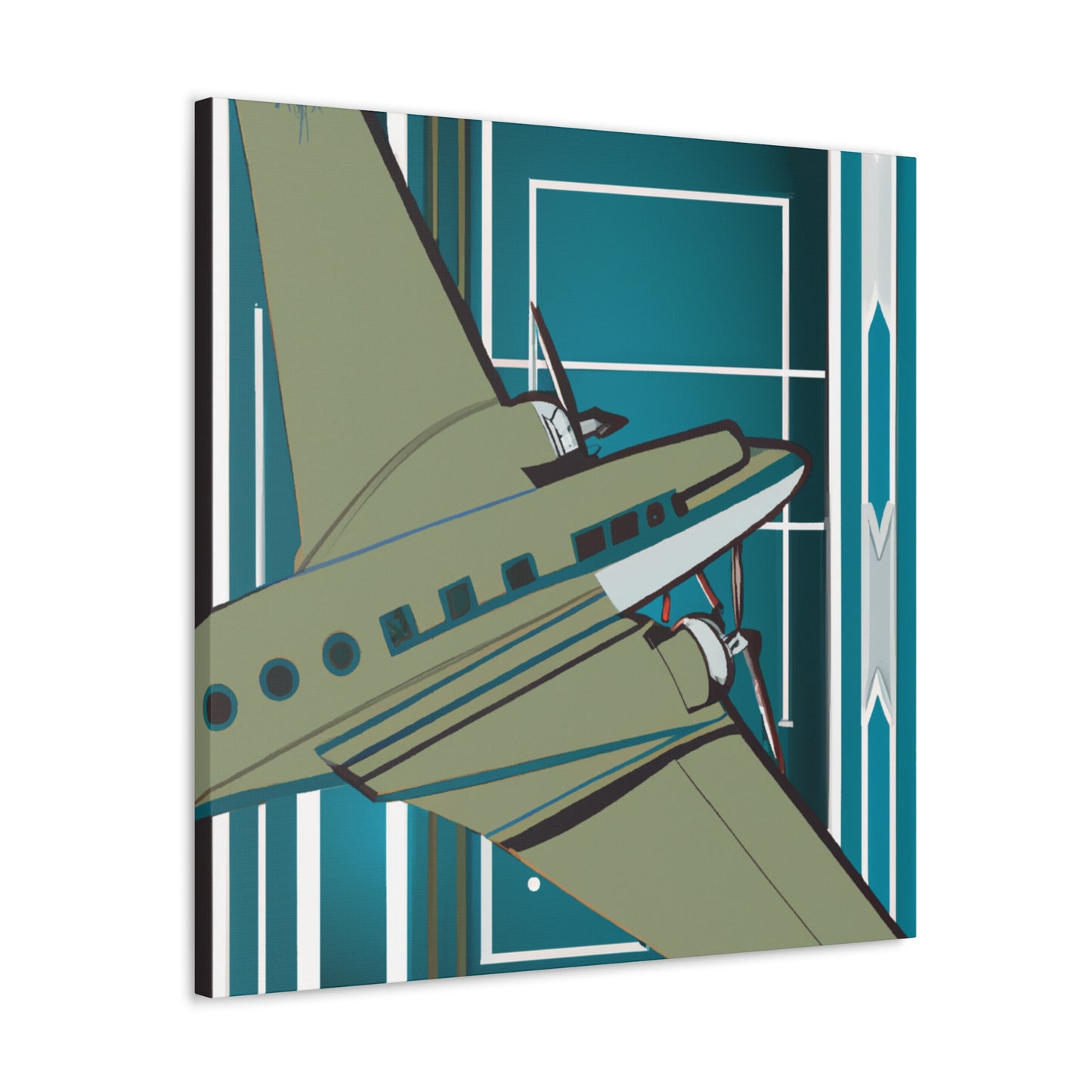 Vintage Flying Splendor - Canvas