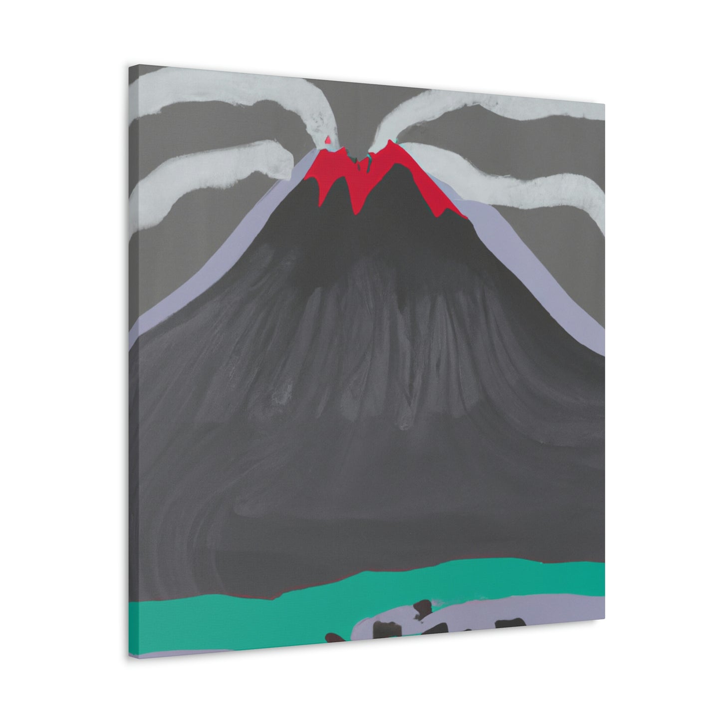 Volcano's Blazing Glory - Canvas