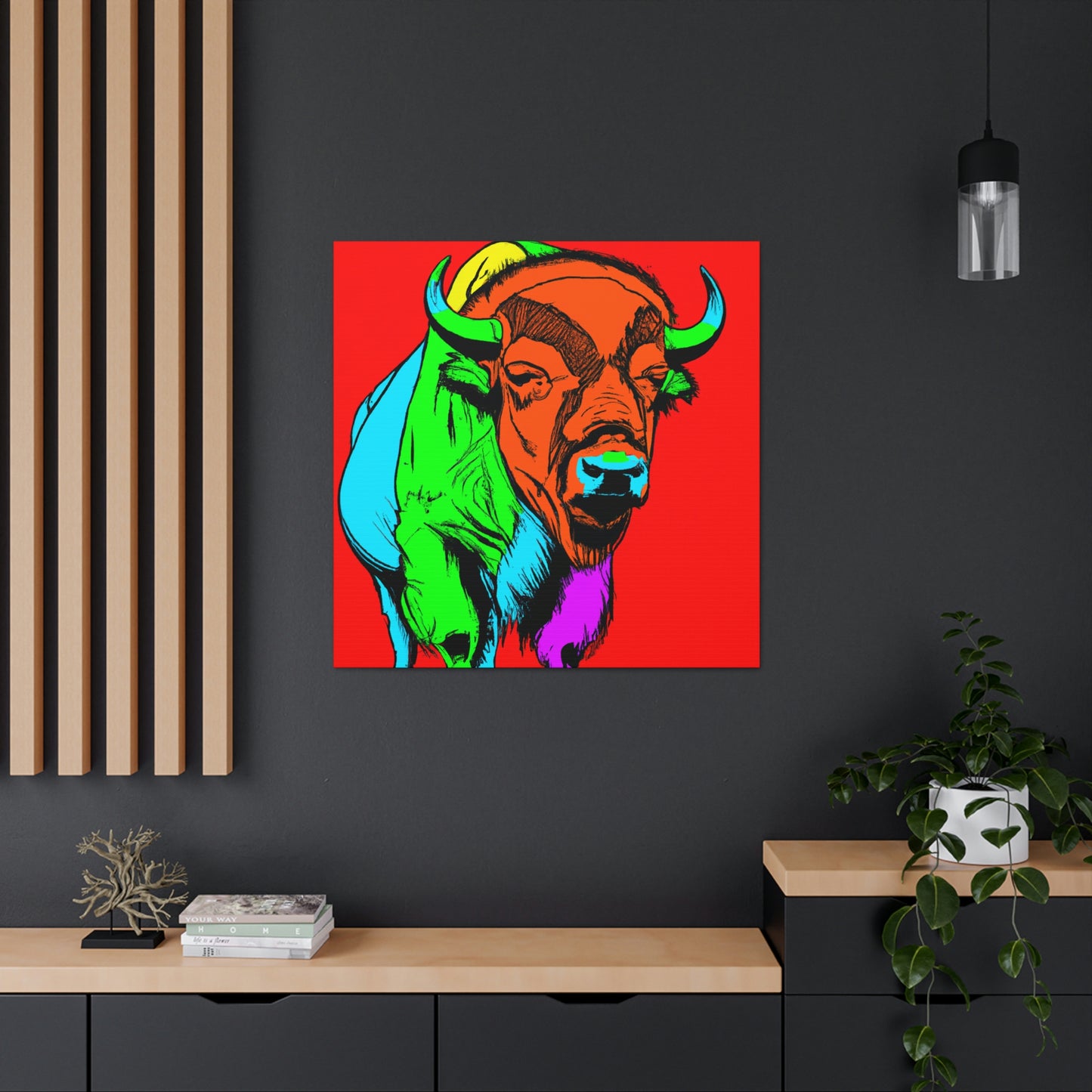 "Buffalo on the Plains" - Canvas