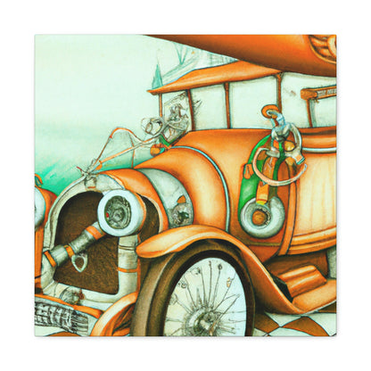 "Automobile Musing Dreams" - Canvas