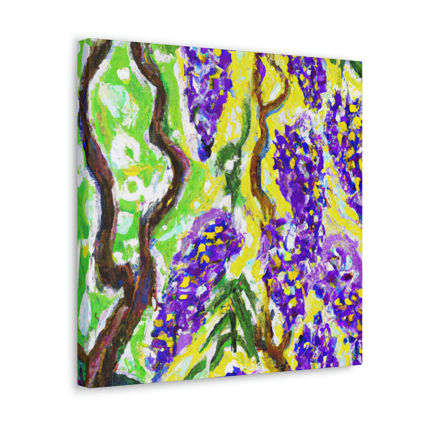 "Wisteria Eden Bloomed" - Canvas