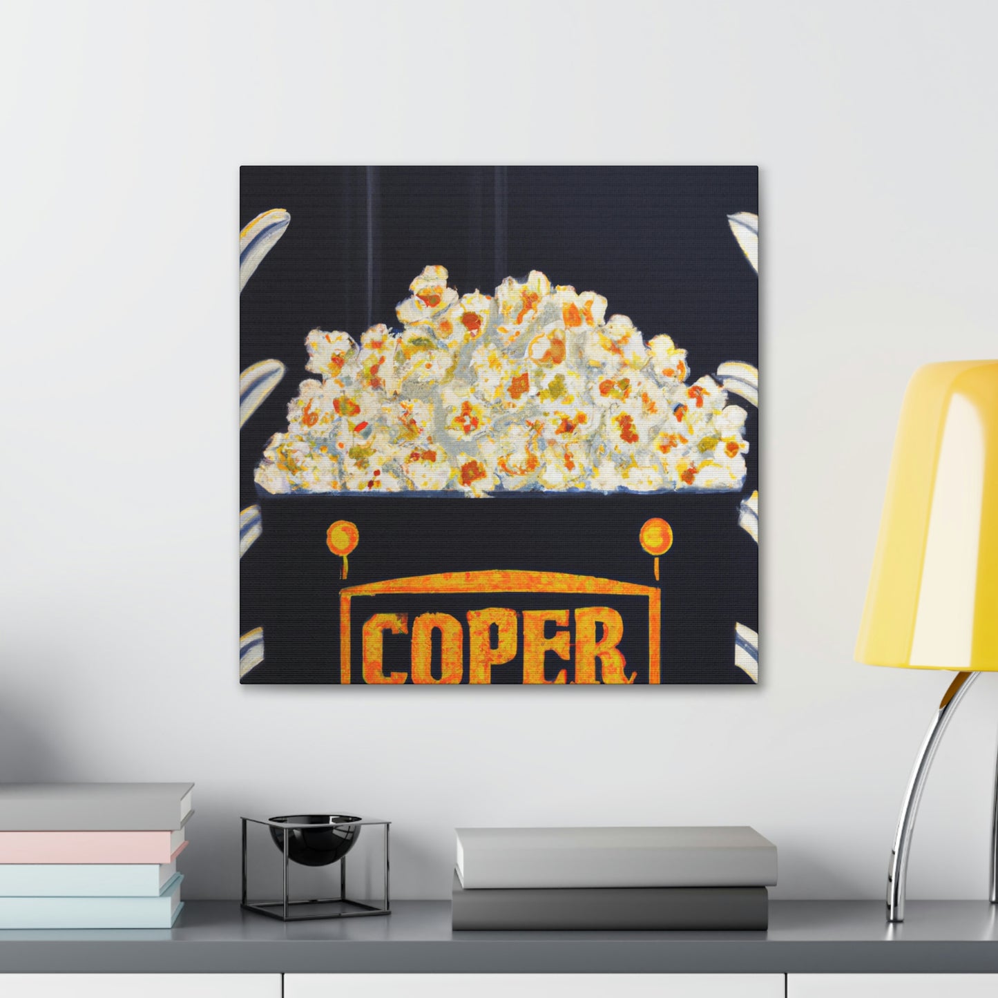 "Popcorn Jazz Jubilee" - Canvas