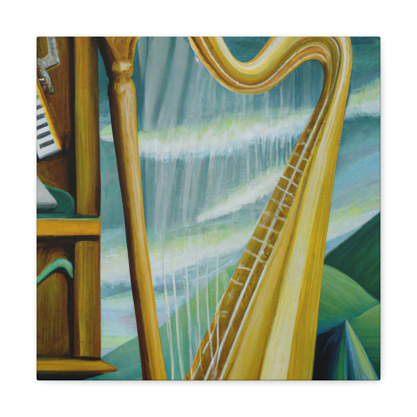 Harp of Dreams Unbound - Canvas