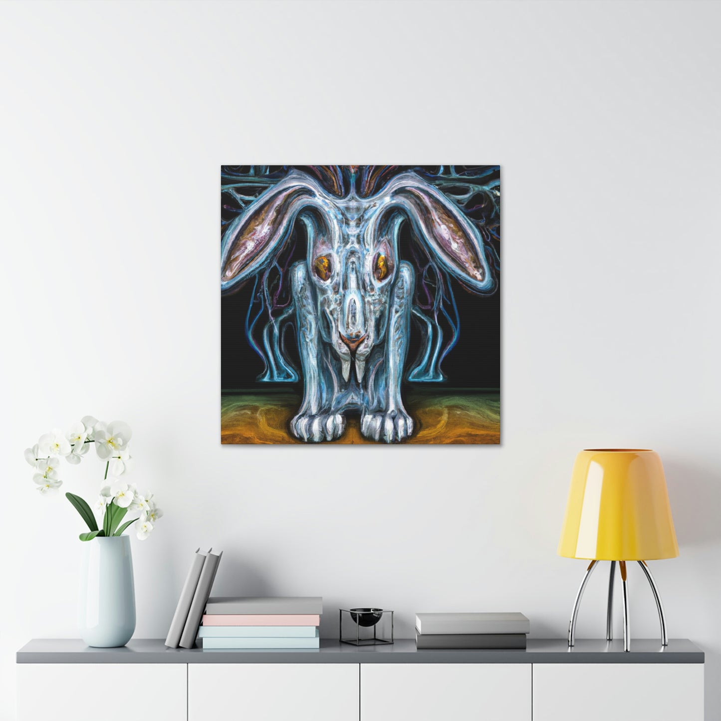 Jackrabbit: Abstract Art - Canvas