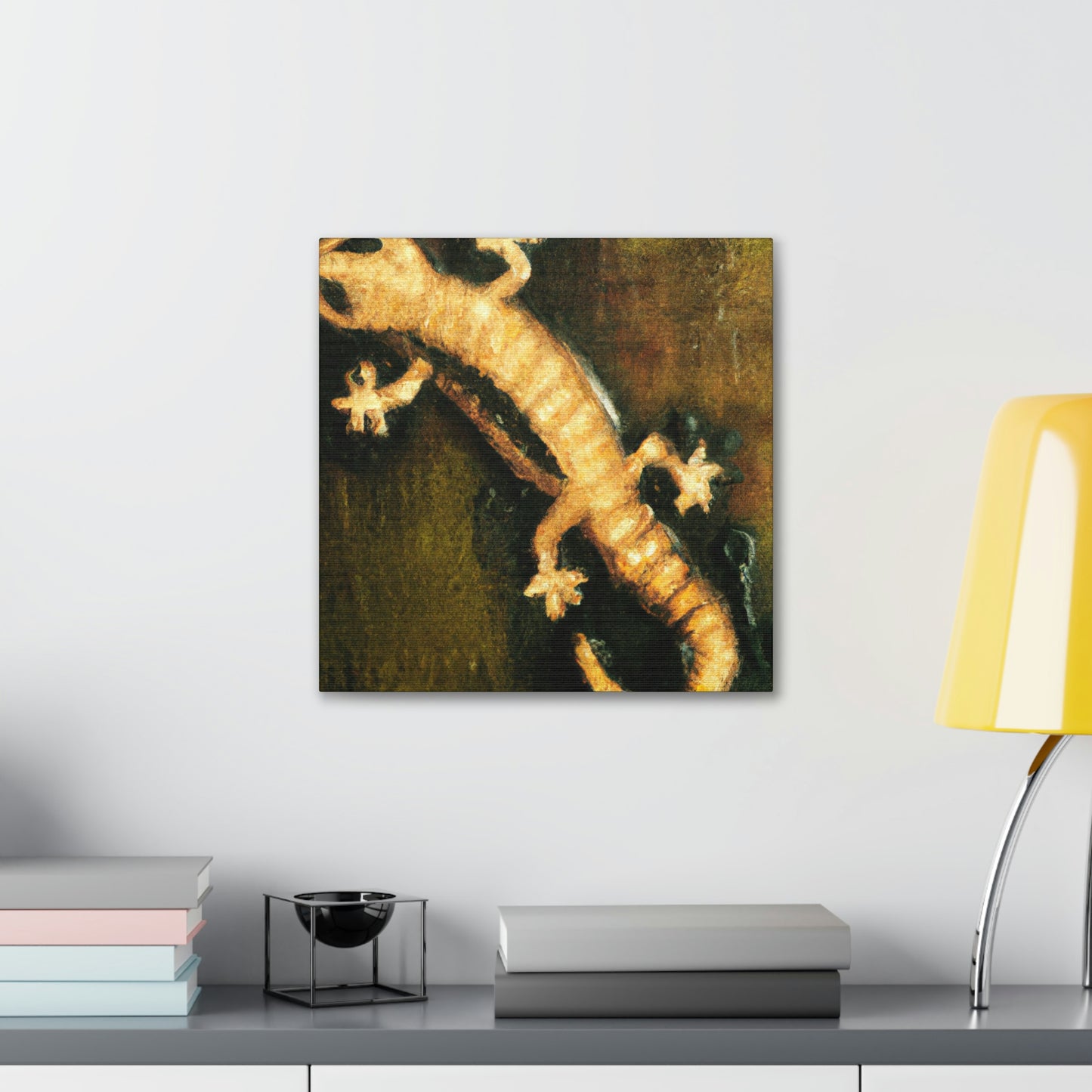 Lizard Simplicity Abounds - Canvas