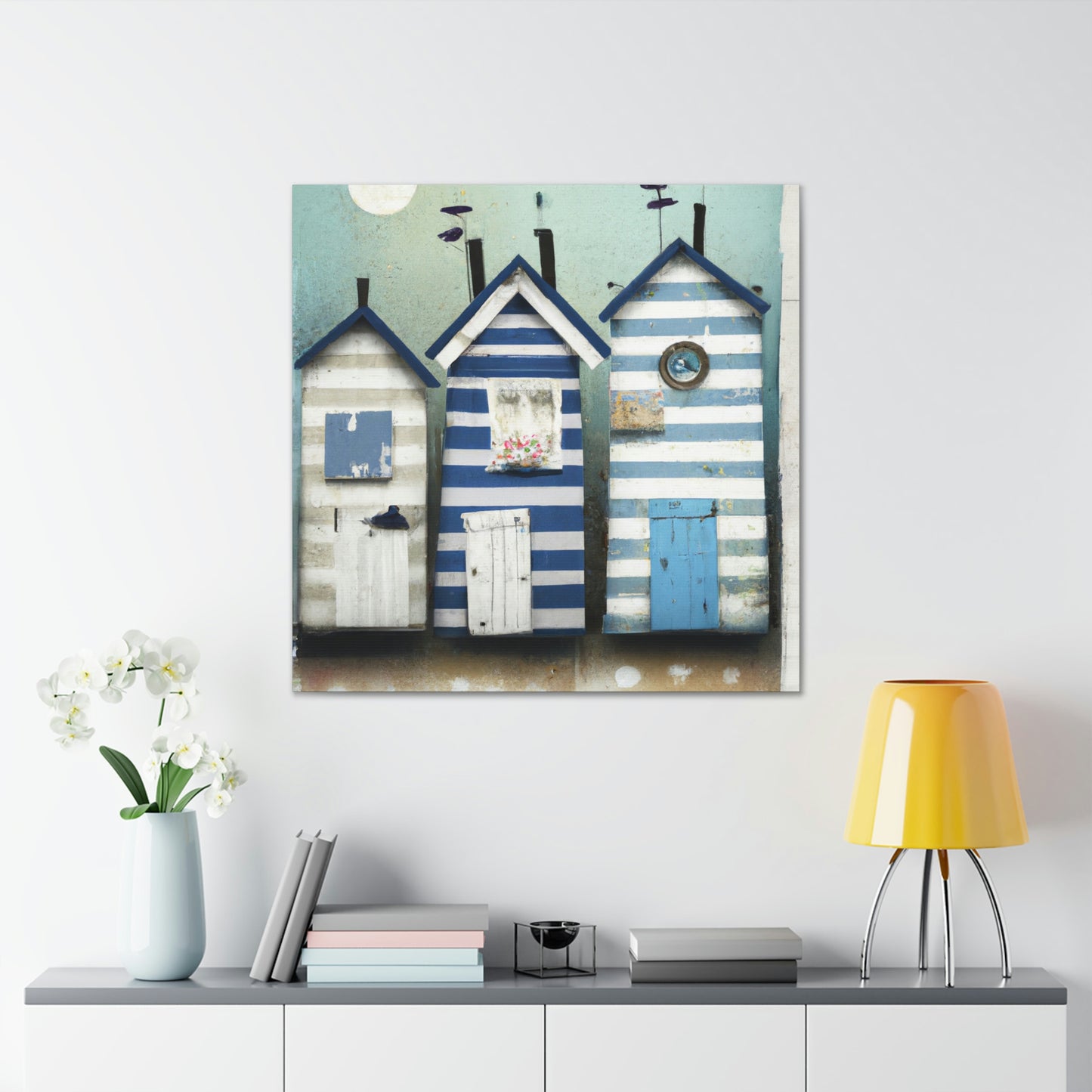 "Coastal Adoration Scene" - Canvas