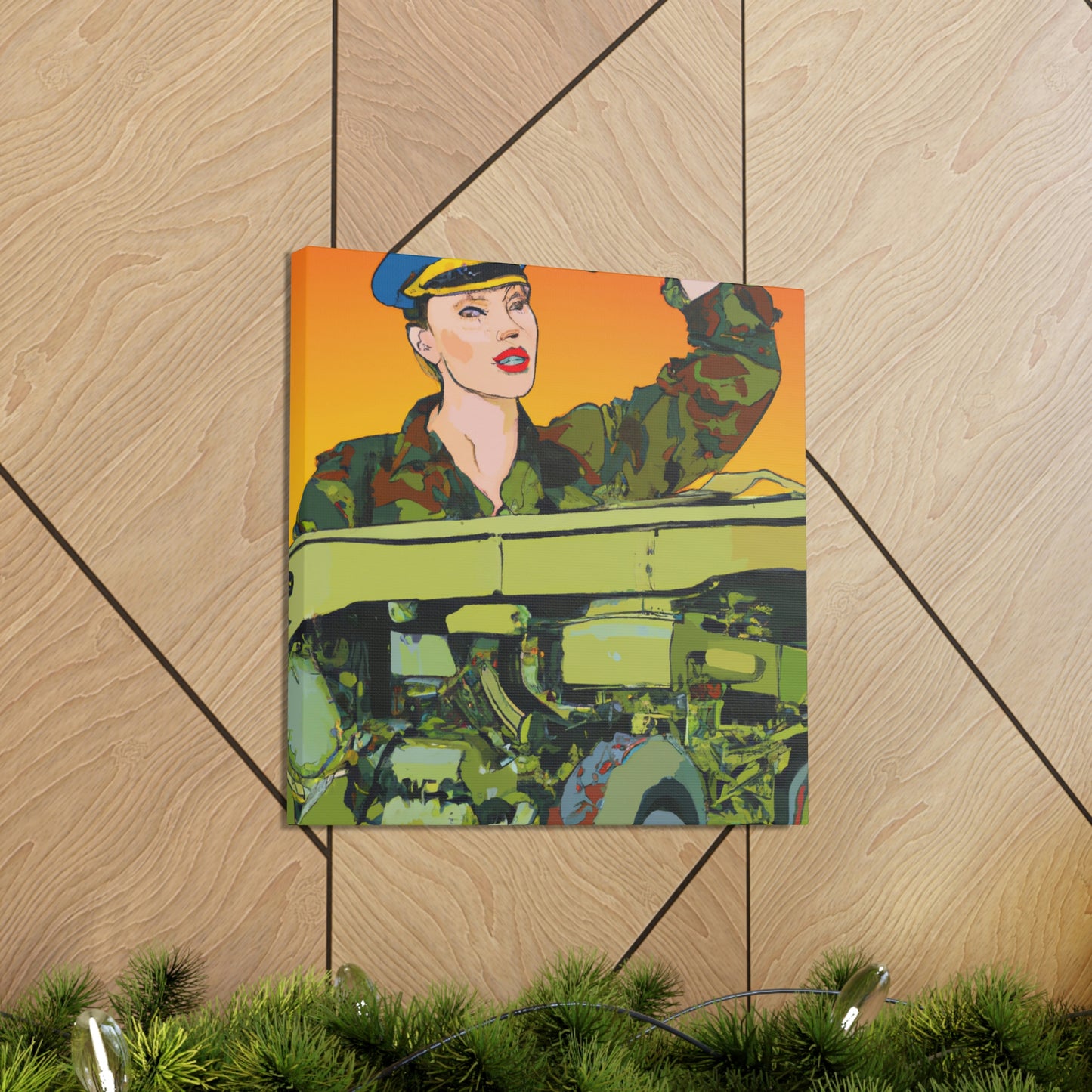 Mechanic in Pop Art - Canvas