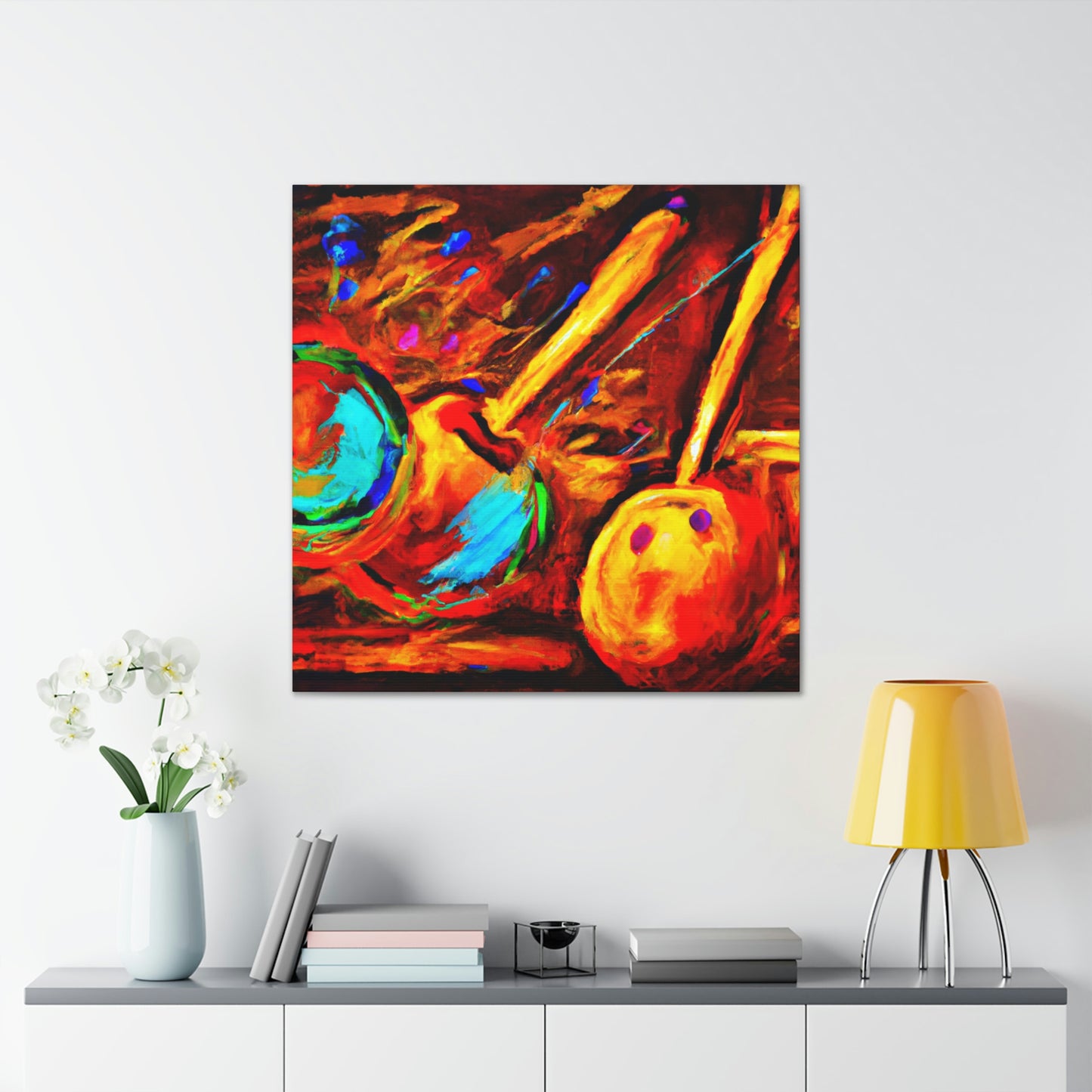 Maracas at Midnight - Canvas