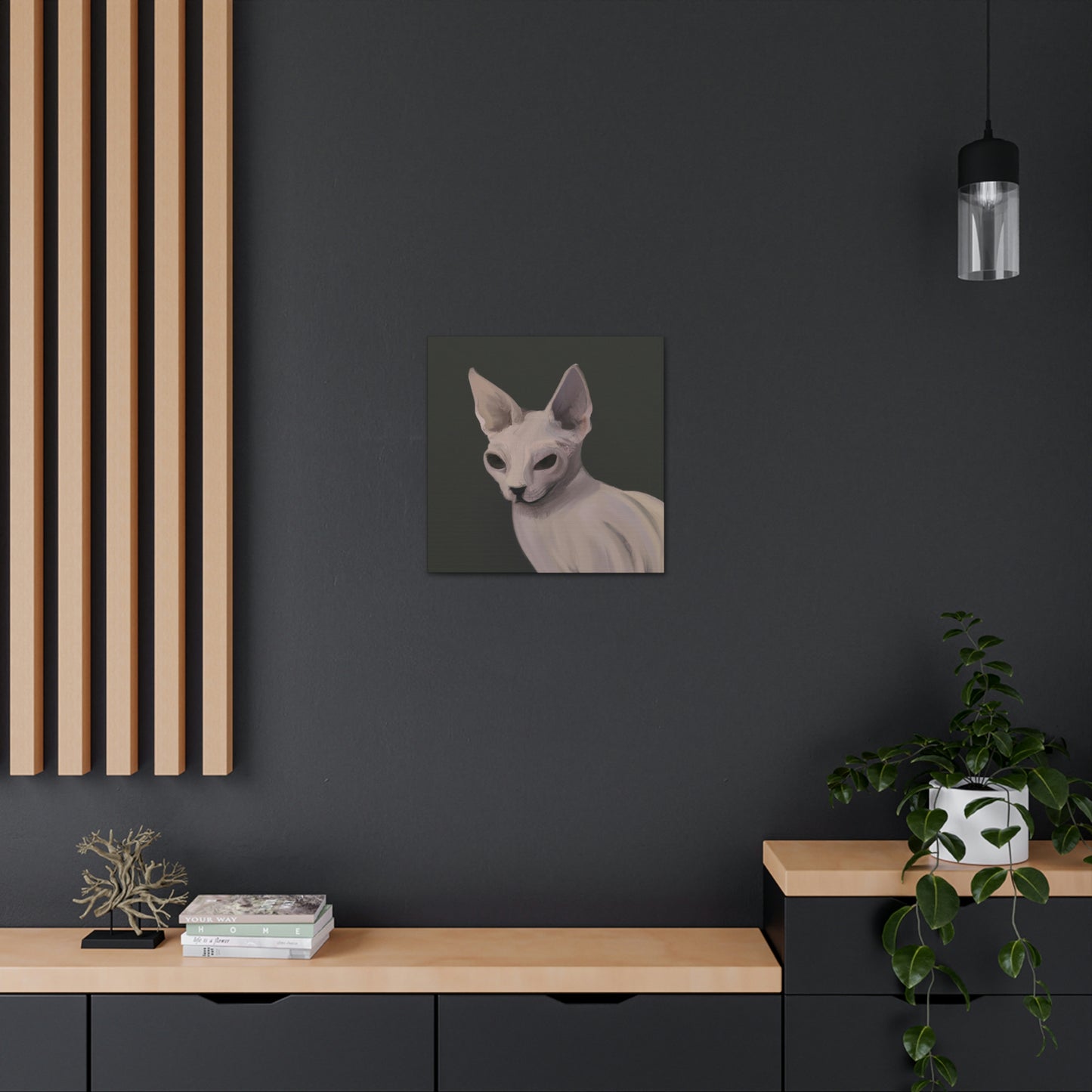 Sphynx of Minimalism - Canvas