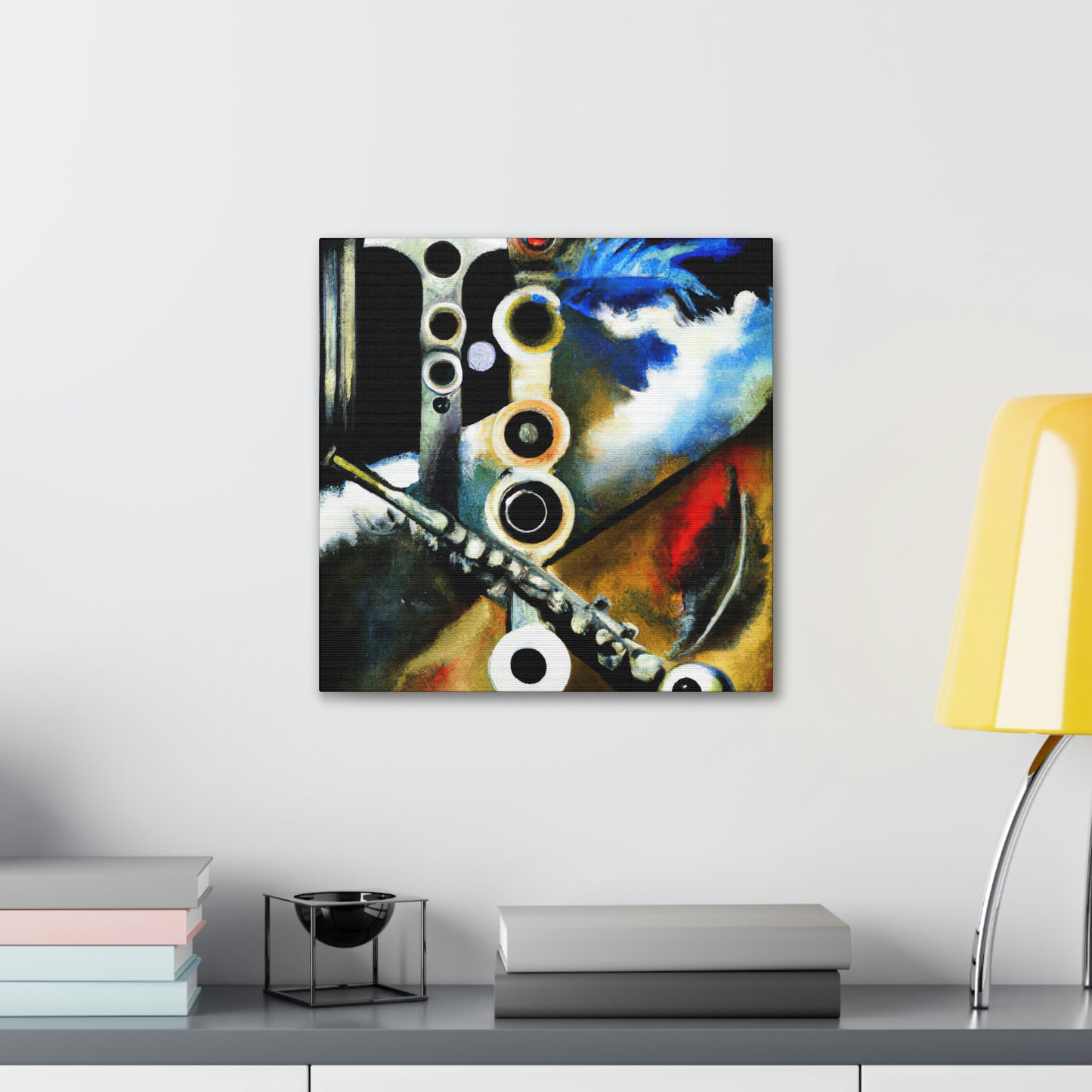 "Flute: A Muse" - Canvas