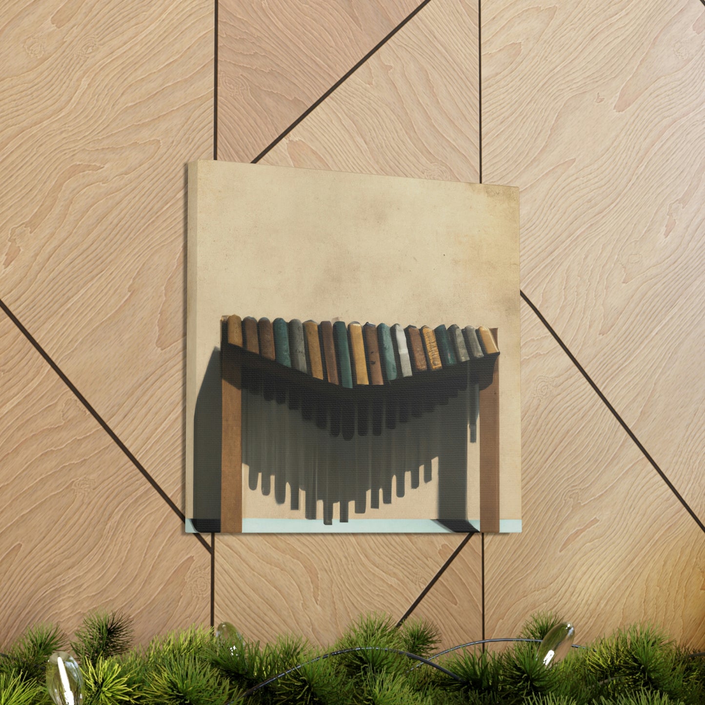 Xylophone Stillness Art - Canvas