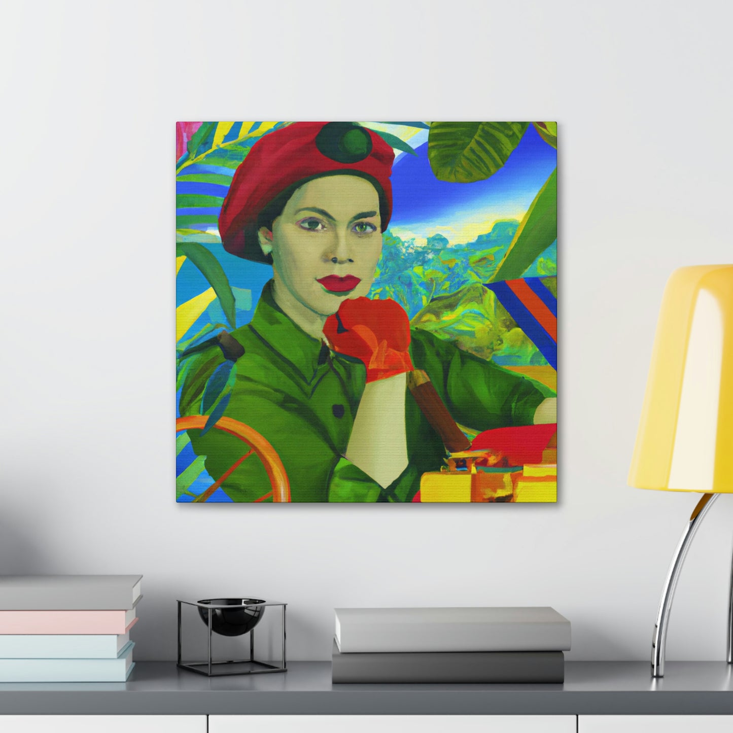 "Rosie the Riveter Reframed" - Canvas