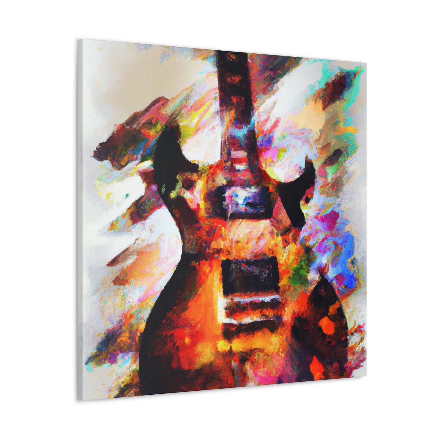 "Electric Guitar Symphony" - Canvas