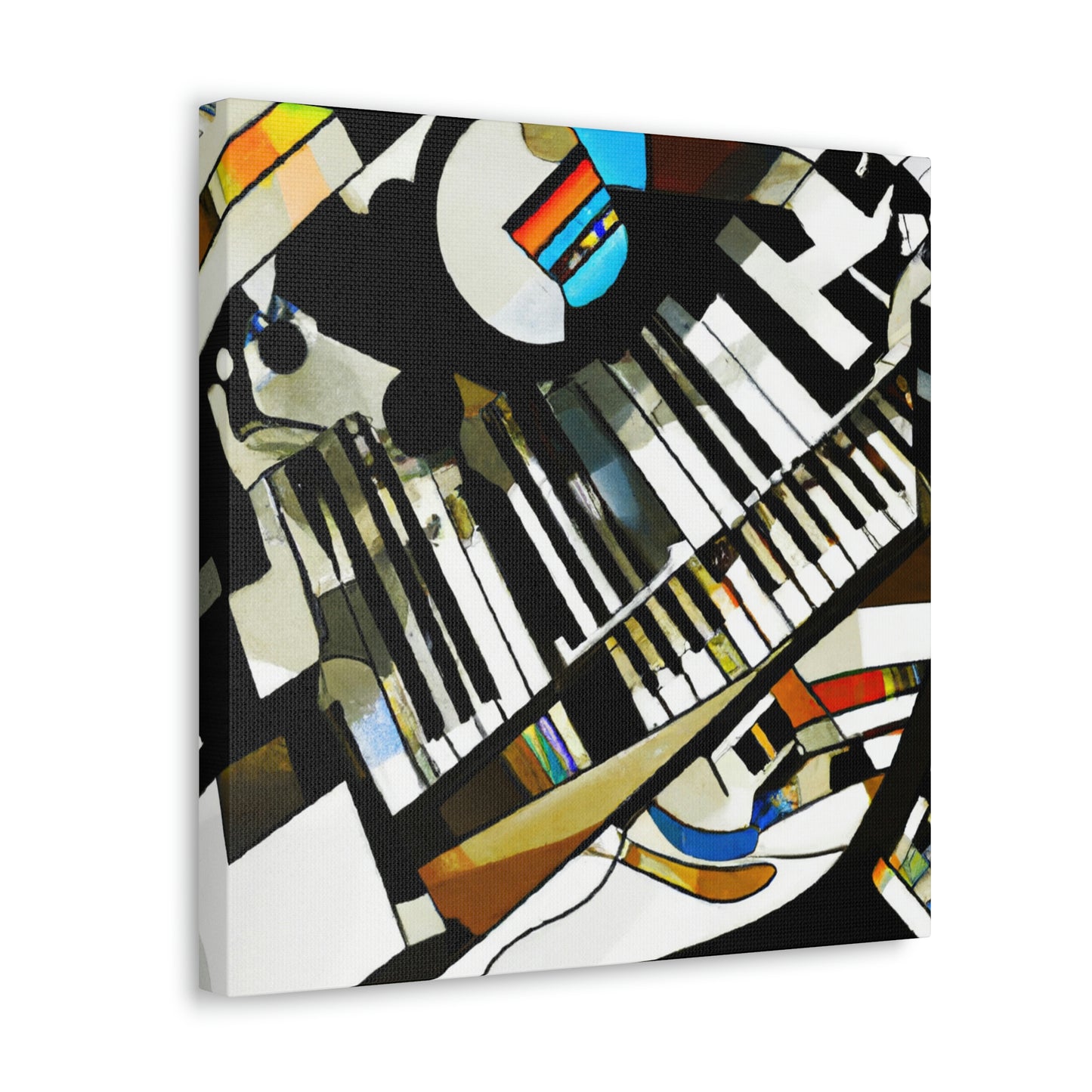 "Piano Sonata in Blue" - Canvas