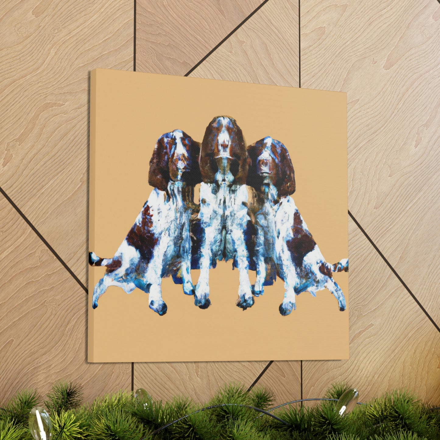 "Proud Springer Spaniel" - Canvas