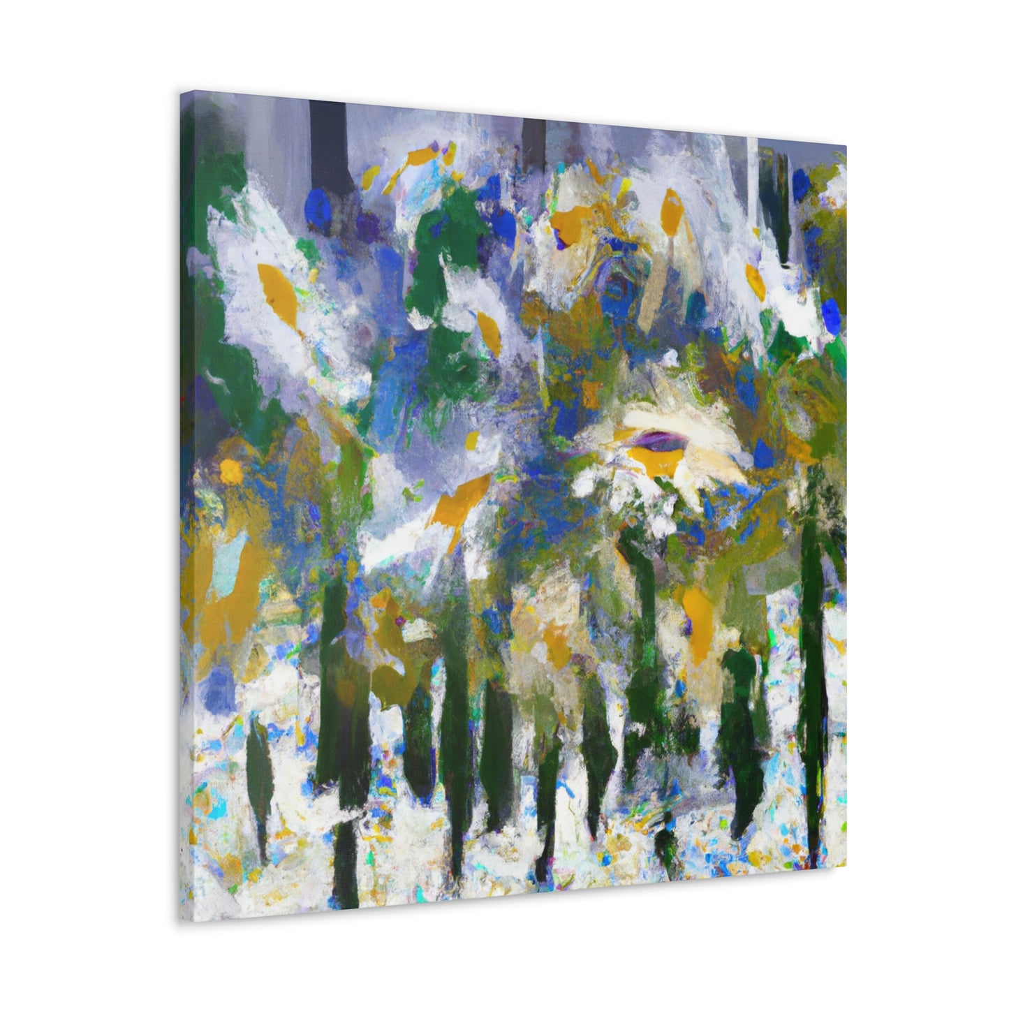 Daisy in Abstraction - Canvas