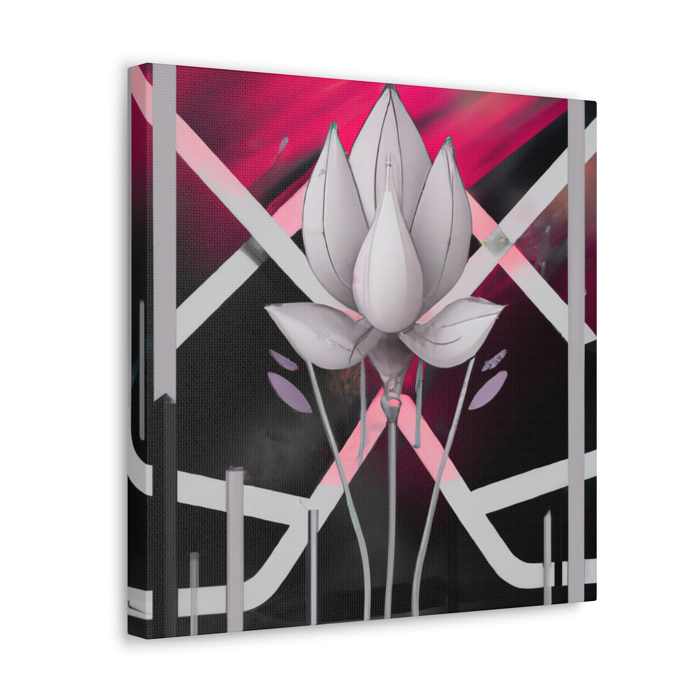 "Lotus Blossoms Arise" - Canvas